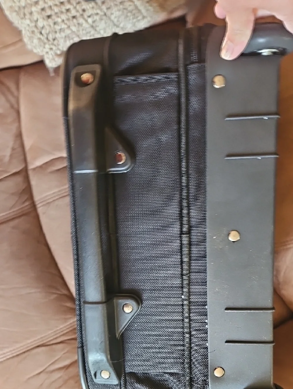 Black Travel Briefcase Bag - Classic Professional Carry